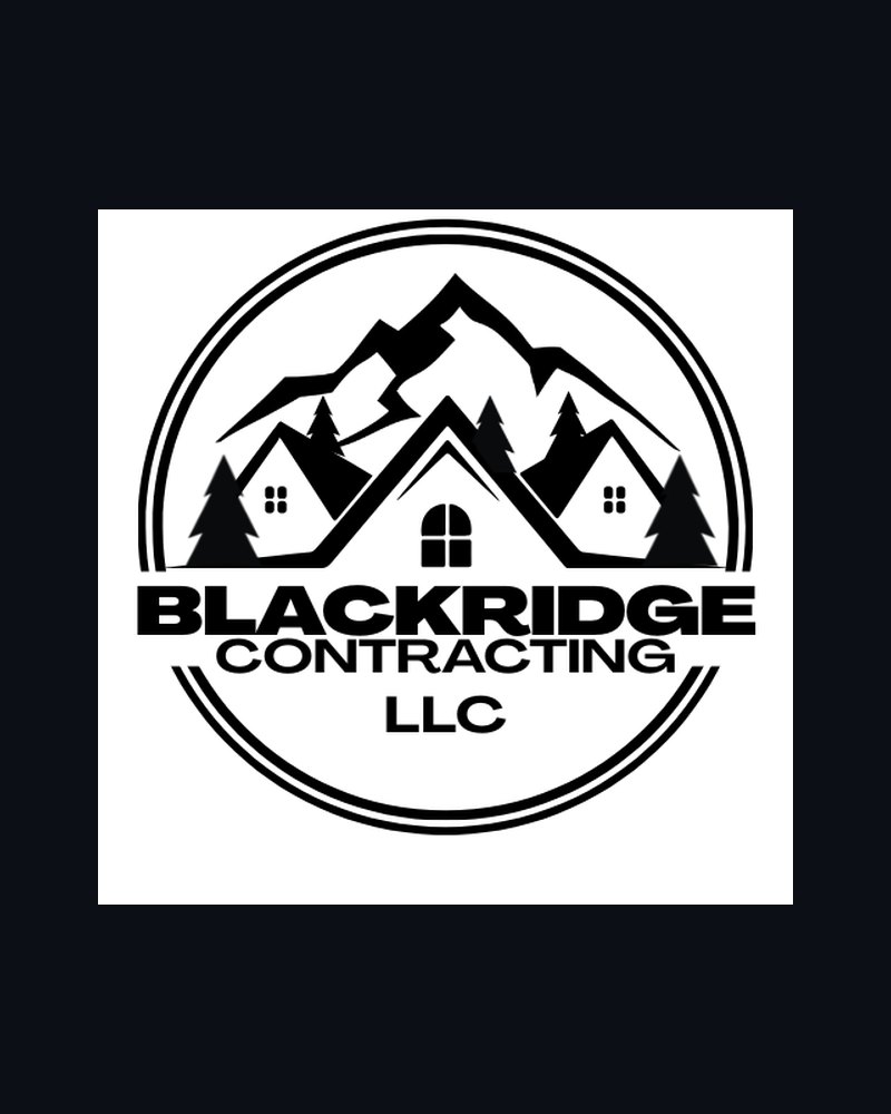BlackRidge Contracting LLC logo design